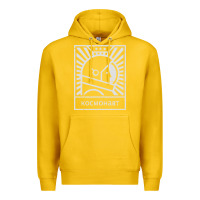Lemon cosmonaut – retro soviet space race Premium Hoodie - artisFamous