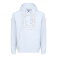 White cosmonaut – retro soviet space race Premium Hoodie - artisFamous