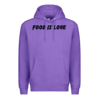 Purple food is love Premium Hoodie - artisFamous
