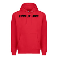Red food is love Premium Hoodie - artisFamous