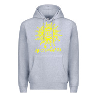 Heather Grey chains Premium Hoodie - artisFamous