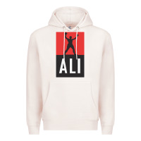 Pale Pink ali the legend Premium Hoodie - artisFamous
