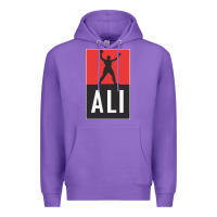 Purple ali the legend Premium Hoodie - artisFamous