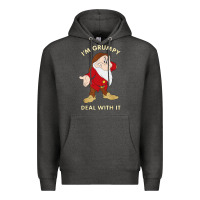 Charcoal Heather santa grumpy Premium Hoodie - artisFamous