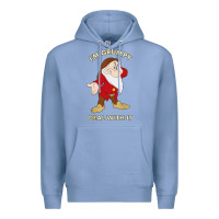 Colony Blue santa grumpy Premium Hoodie - artisFamous