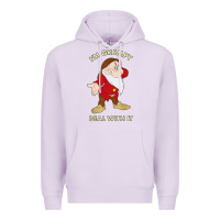 Lilac santa grumpy Premium Hoodie - artisFamous