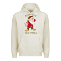 Oatmeal Heather santa grumpy Premium Hoodie - artisFamous