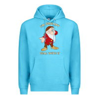 Ocean Blue santa grumpy Premium Hoodie - artisFamous