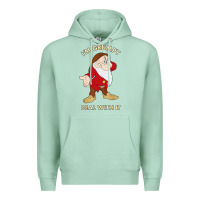 Seafoam santa grumpy Premium Hoodie - artisFamous