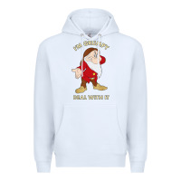 White santa grumpy Premium Hoodie - artisFamous