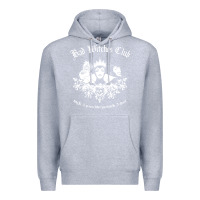 Heather Grey villains bad club Premium Hoodie - artisFamous