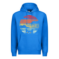 True Royal cat retro vintage style Premium Hoodie - artisFamous