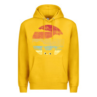 Lemon cat retro vintage style Premium Hoodie - artisFamous