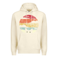 Sandshell cat retro vintage style Premium Hoodie - artisFamous