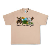 Burro peace love boer goat Urban Heavy Tee - LillyAllenDesigns