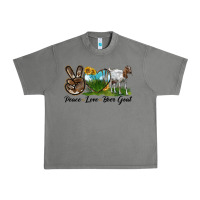 Tornado peace love boer goat Urban Heavy Tee - LillyAllenDesigns
