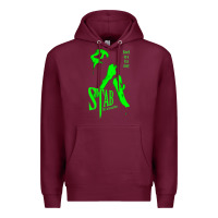 Burgundy stab movie Premium Hoodie - artisFamous