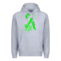 Heather Grey stab movie Premium Hoodie - artisFamous