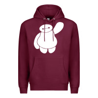 Burgundy baymax big hero 6 Premium Hoodie - artisFamous