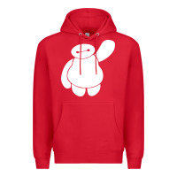 Red baymax big hero 6 Premium Hoodie - artisFamous