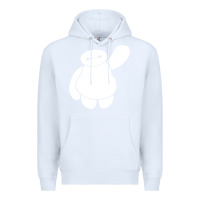 White baymax big hero 6 Premium Hoodie - artisFamous