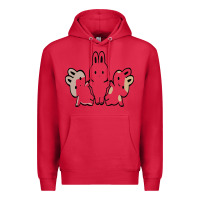 Cardinal bunnys Premium Hoodie - artisFamous