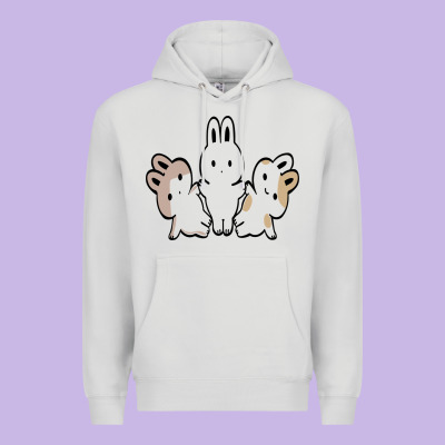 Bunnys Premium Hoodie Designed By Artisfamous