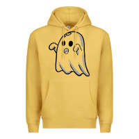 Antique Gold ghost Premium Hoodie - artisFamous