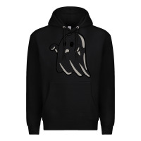 Black ghost Premium Hoodie - artisFamous