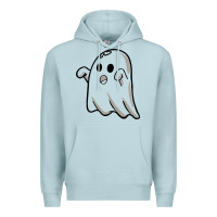 Blue Mist ghost Premium Hoodie - artisFamous