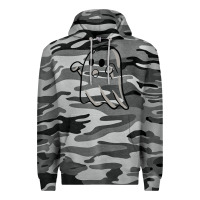 Slate Camo ghost Premium Hoodie - artisFamous