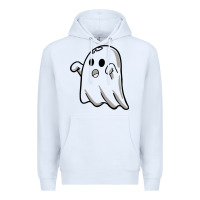 White ghost Premium Hoodie - artisFamous