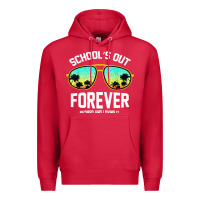 Cardinal school out forever retired teacher retro summer Premium Hoodie - artisFamous