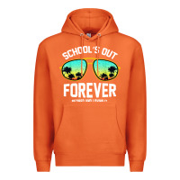 Carrot school out forever retired teacher retro summer Premium Hoodie - artisFamous
