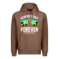 Chestnut school out forever retired teacher retro summer Premium Hoodie - artisFamous