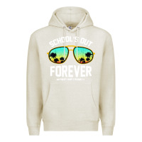 Oatmeal Heather school out forever retired teacher retro summer Premium Hoodie - artisFamous
