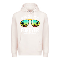 Pale Pink school out forever retired teacher retro summer Premium Hoodie - artisFamous