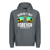 Rock school out forever retired teacher retro summer Premium Hoodie - artisFamous