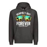 Smoke school out forever retired teacher retro summer Premium Hoodie - artisFamous
