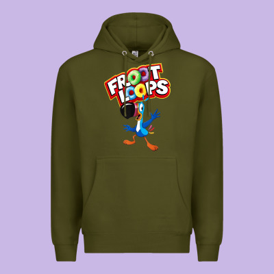 Froot Loops Toucan Sam Premium Hoodie Designed By Artisfamous
