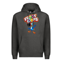 Charcoal Heather froot loops toucan sam Premium Hoodie - artisFamous