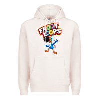 Pale Pink froot loops toucan sam Premium Hoodie - artisFamous