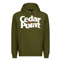 Army Green cedar point Premium Hoodie - artisFamous