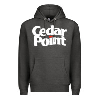 Charcoal Heather cedar point Premium Hoodie - artisFamous
