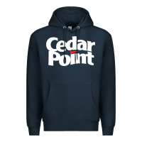 Navy cedar point Premium Hoodie - artisFamous