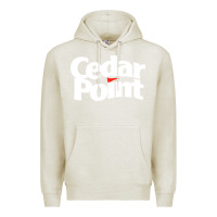 Oatmeal Heather cedar point Premium Hoodie - artisFamous