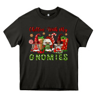 Asphalt Chillin' With My Gnomies Heavy Core Tee - FaDigitalArtStudio