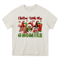 Cream Chillin' With My Gnomies Heavy Core Tee - FaDigitalArtStudio