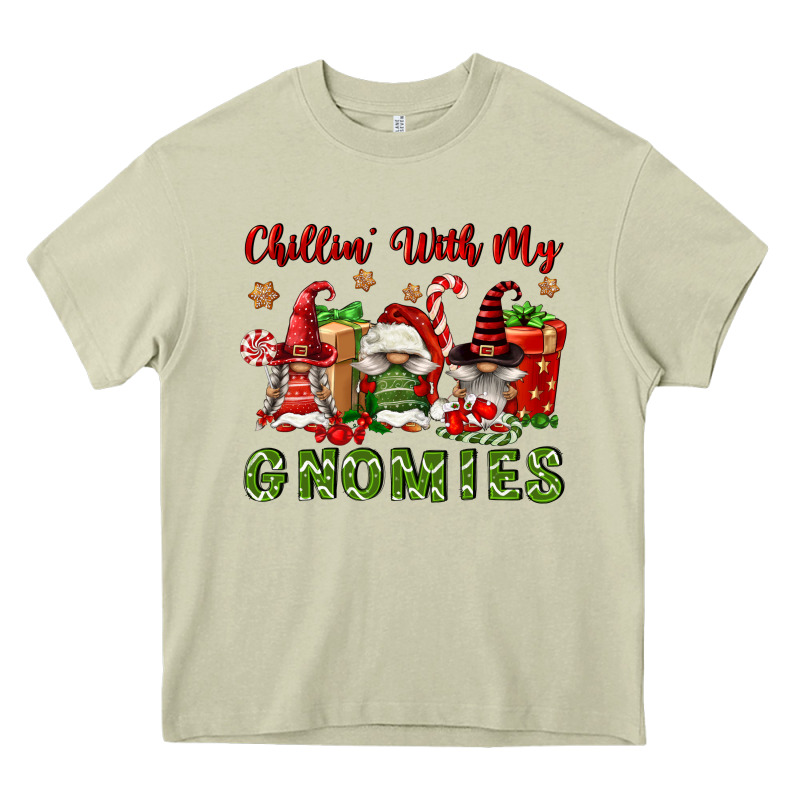 Chillin' With My Gnomies Heavy Core Tee by FaDigitalArtStudio | Teevron