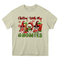 Mossy Chillin' With My Gnomies Heavy Core Tee - FaDigitalArtStudio